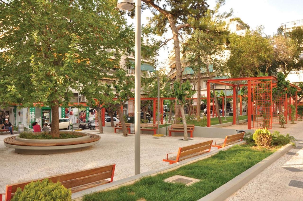דירות אתונה Secret Garden Downtown מראה חיצוני תמונה
