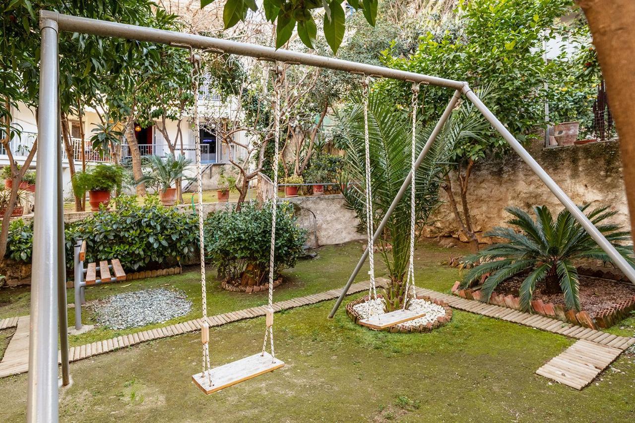 דירות אתונה Secret Garden Downtown מראה חיצוני תמונה