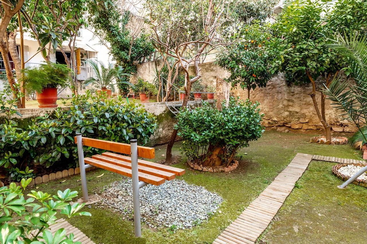 דירות אתונה Secret Garden Downtown מראה חיצוני תמונה